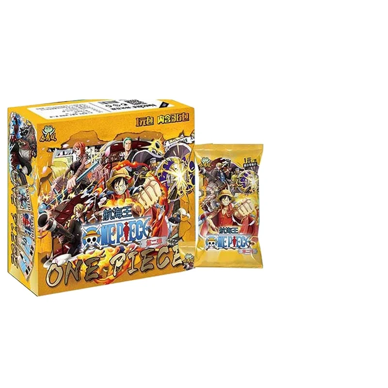Оптовая продажа коллекционная карточная игра Tcg Box Luffy аниме редкая настольная Детские и взрослые игрушки