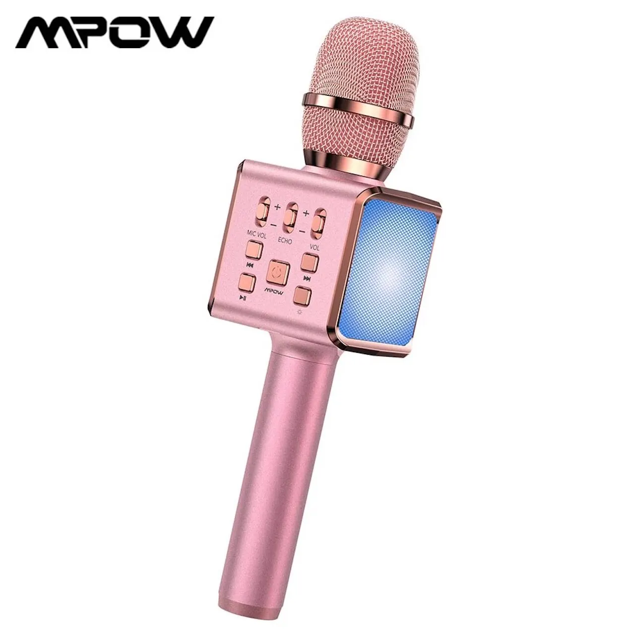 Factory wholesale Handheld Karaoke Microphone Portable Wireless Microphones with speakers for KTV for kid