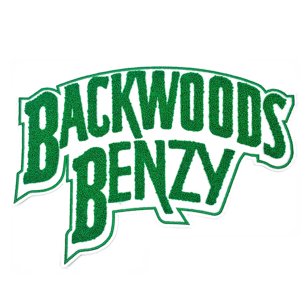 Высококачественные нашивки с буквами из синели, нашивки с вышивкой, нашивки для одежды