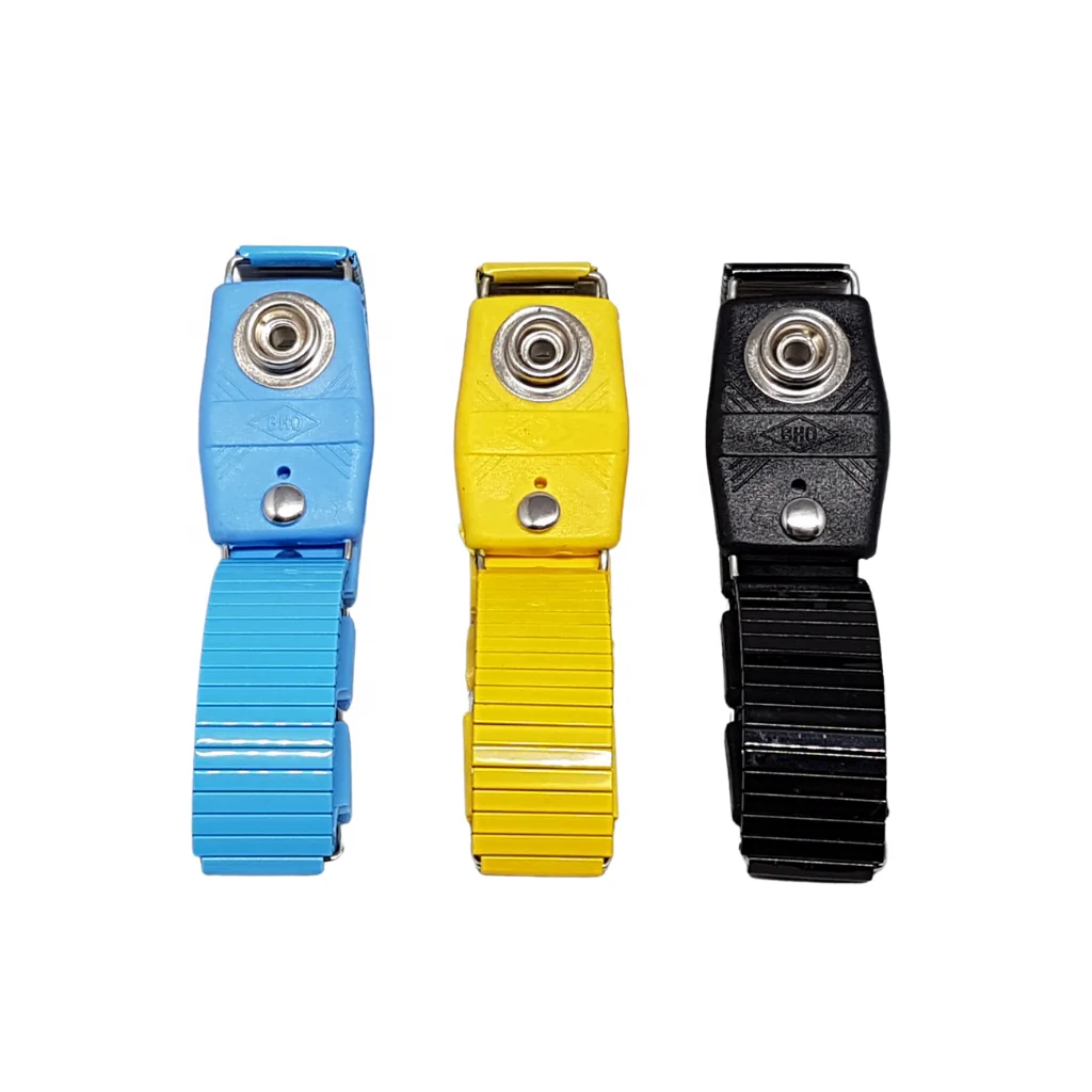 BHO-21 2-In-1 Cordless,Cord Antistatic ESD Stainless Wrist Strap Cord Antistatic Wrist Strap cordless 2-in-1 strap