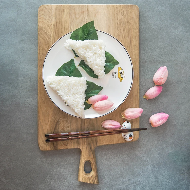 Fine Bone China Hand Painting Carton Pattern Dessert Dish 8inch High End Porcelain Plate