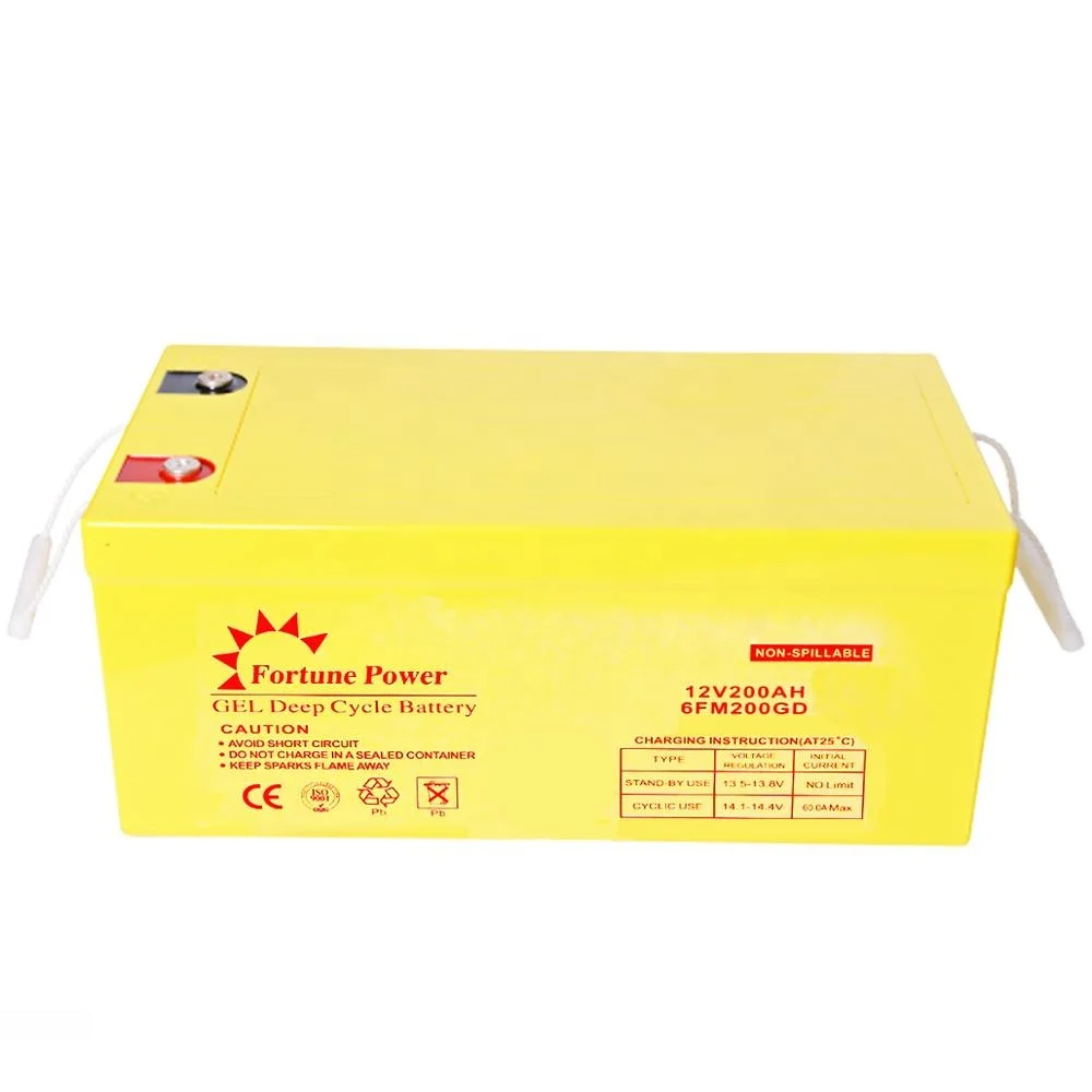 eternity gel solar battery 200ah mercury solar battery 12V 200AH GEL Deep Cycle Battery