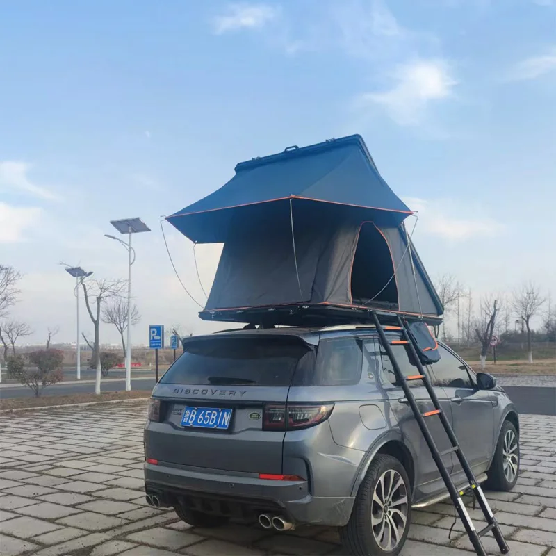 Wholesale Hydraulic Auto Pop Up Quick Set Up Vehicle Roof Tent Camping On Rooftop Aluminum Hard Shell RoofTop Tent Tent For SUV