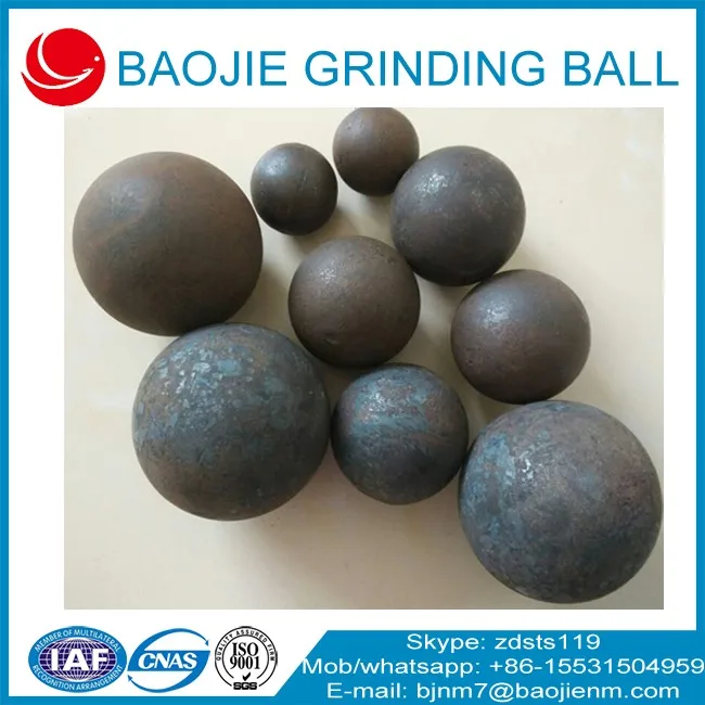 Full Range Sizes 20mm-150mm Forged Grinding Steel Balls and Grinding Steel Cylpebs