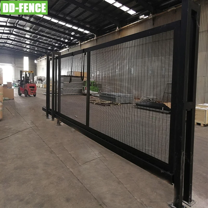 Hot Sale Automatic Sliding Main Gates Designs Cantilever Driveway Sliding Gate