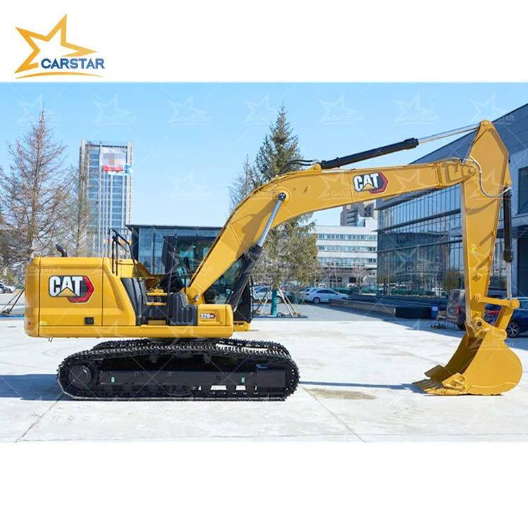Б/у гусеничный экскаватор CAT320 строительное оборудование б/у