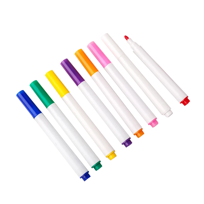 Non dangerous Low Odor Non toxic Vivid And Vibrant Color Water Base Wet Erase Marker For Window Plastic Chalkboard