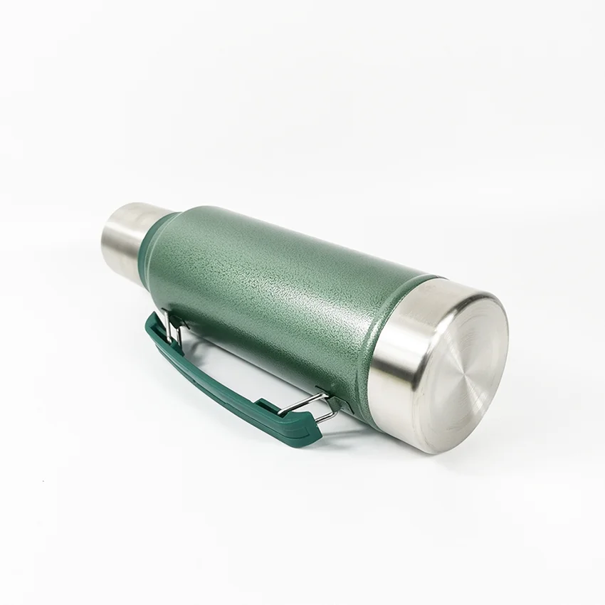 Outdoors Stainless Steel Thermos Flask, Thermos 1.1 Qt,  Thermos 16 Oz