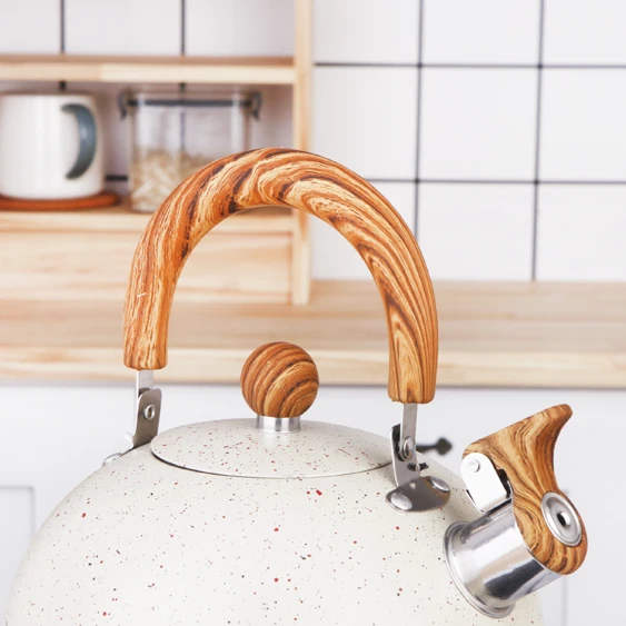 Hot selling household appliances stainless steel whistling pot teapot