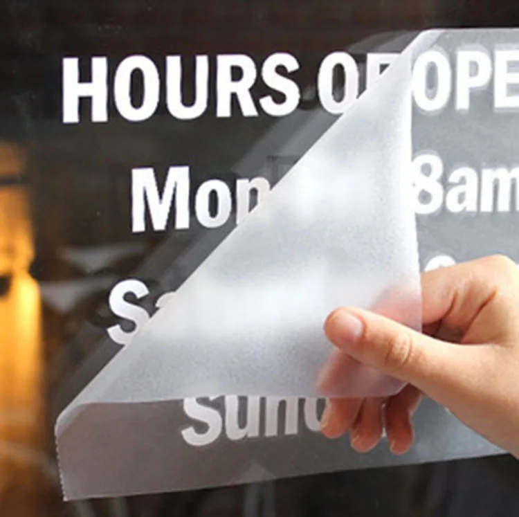 Top Quality Outdoor Vehicle Use Custom Logo Letter Die Cut Vinyl Decal Transfer Car Stickers Car Window Sticker