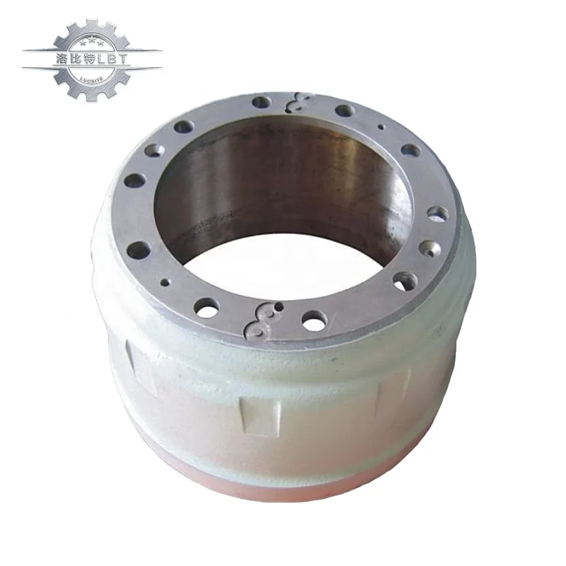 Sinotruk HOWO A7 SITRAK Golden Prince Shacman Spare Parts Front Brake Drum AZ9112440001 For Sino Truck Shackman Dump Truck