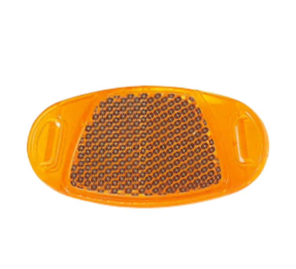 Wholesale easy installation plastic bike reflectors super brightness reflection road bike reflector