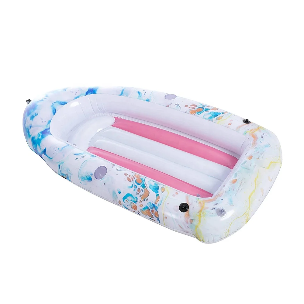 Summer Outdoor Children Boat Inflatable PVC Portable Raft Pool Floats For Summer Water Sports