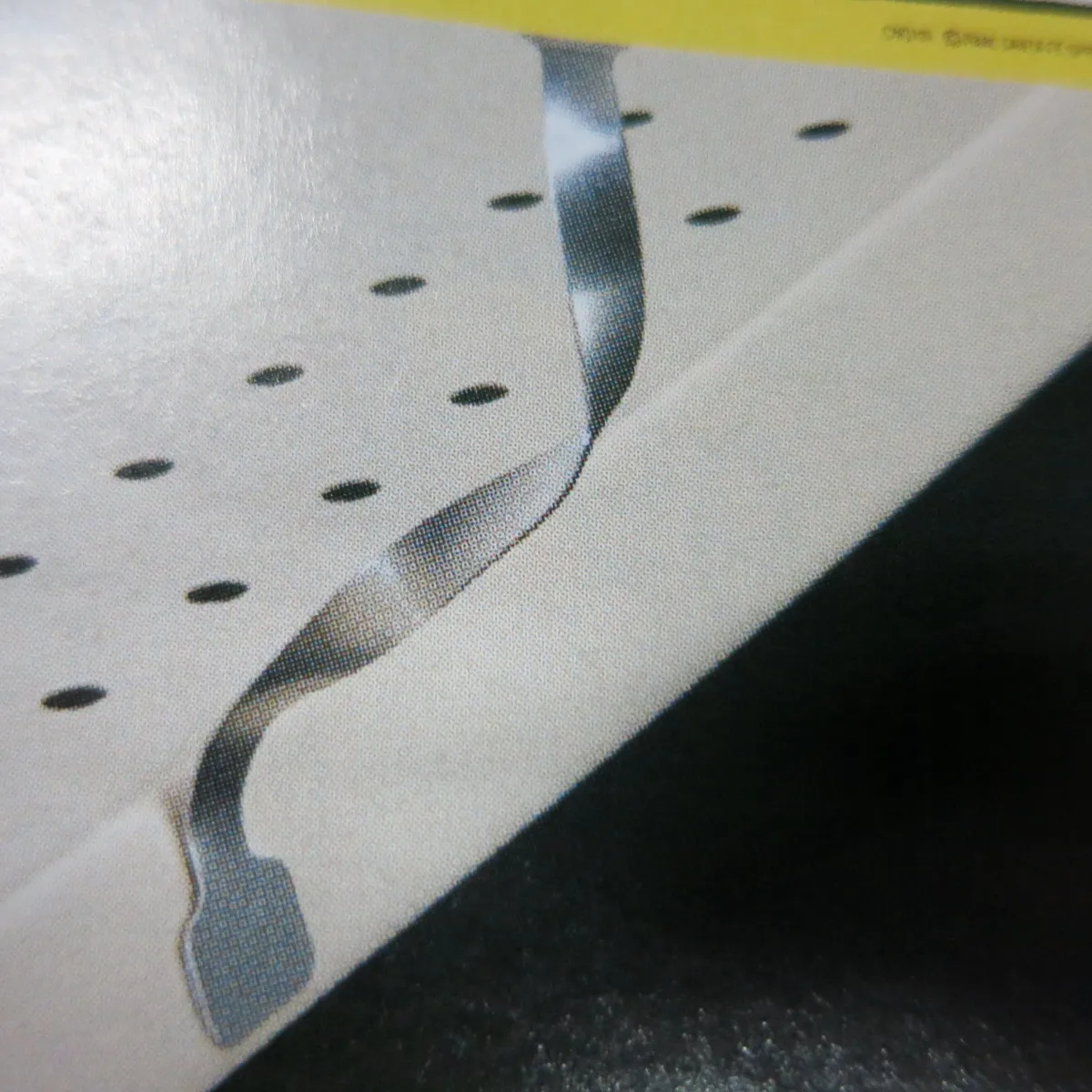 Supermarket Shelf Wobbler for Hanging Label