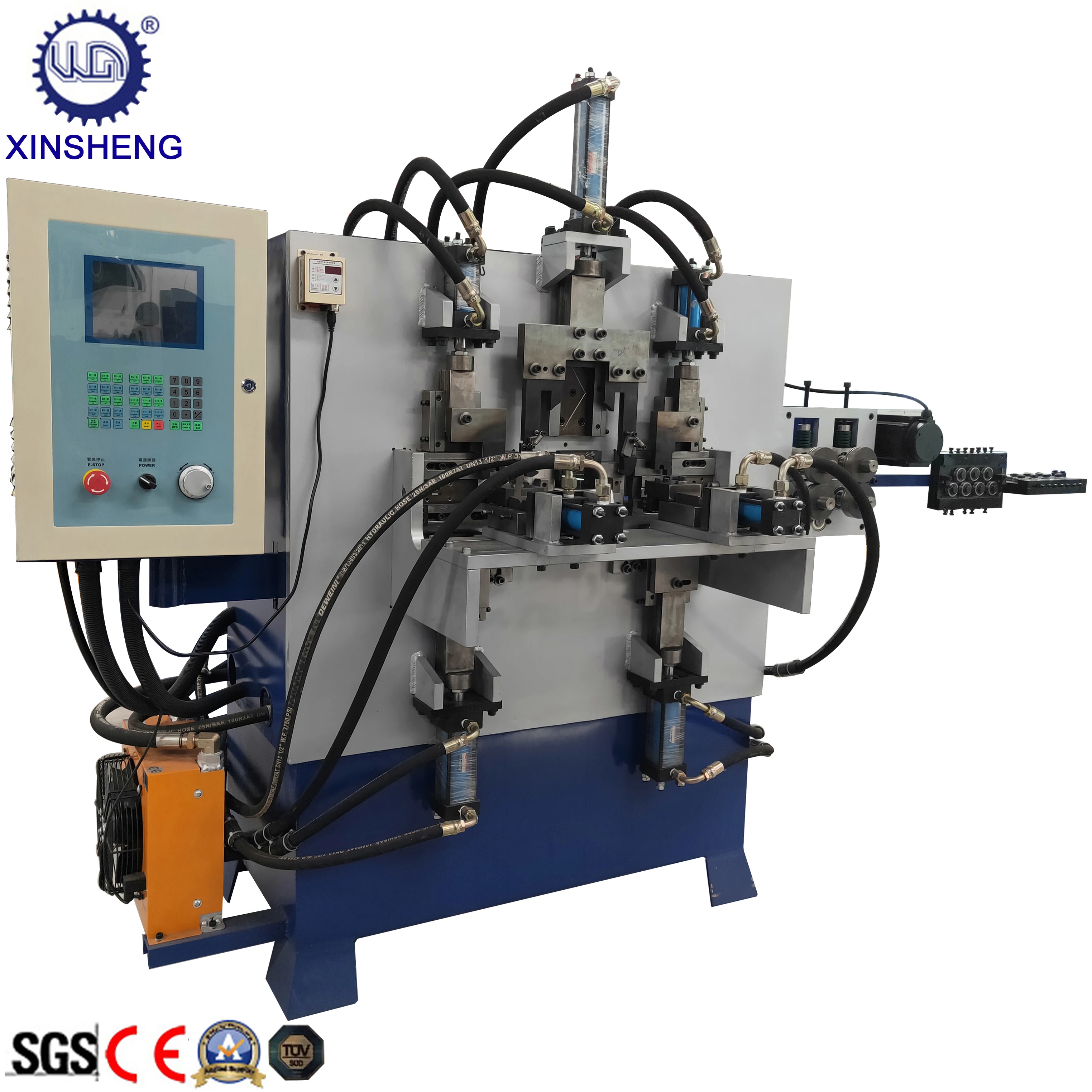 Автоматическая гидравлическая металлическая проволока MS пластиковая ручка машина для изготовления