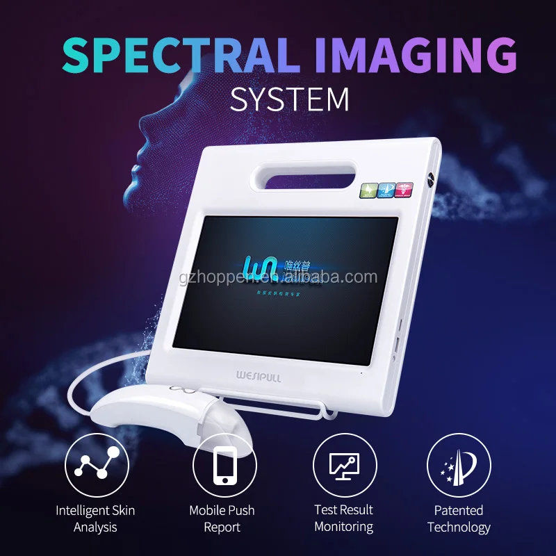 Skin Moisture Analyzer Facial Skin Tester With Handheld Digital Camera