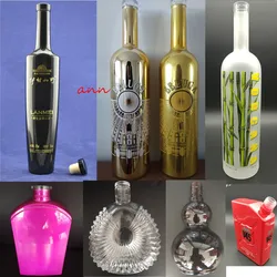 500ml 700ml 750ml 375ml Extra Flint Factory Bulk  Empty Whisky Vodka Gin Glass bottles