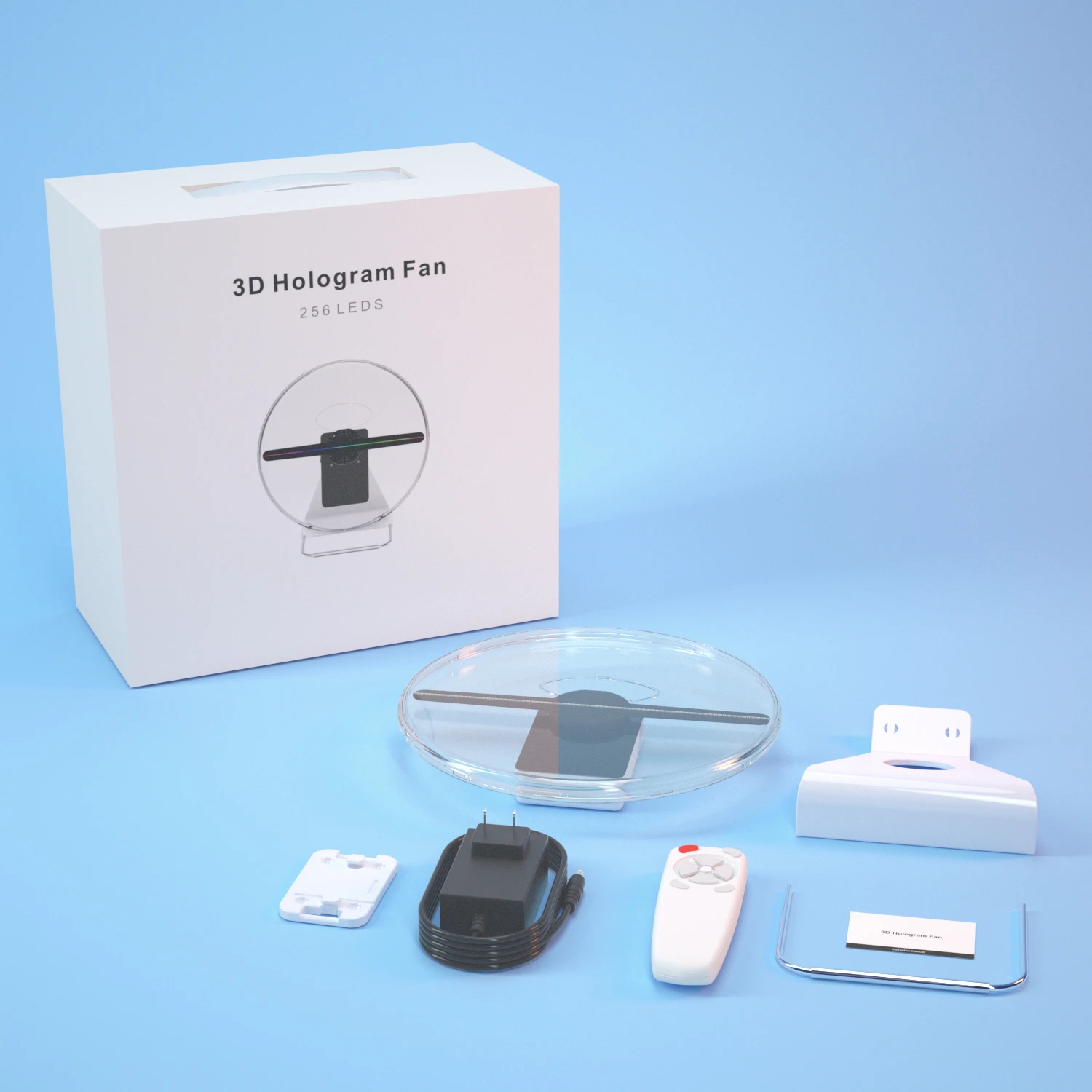 3D Hologram LED Fan 30cm replacement led lcd tv screens