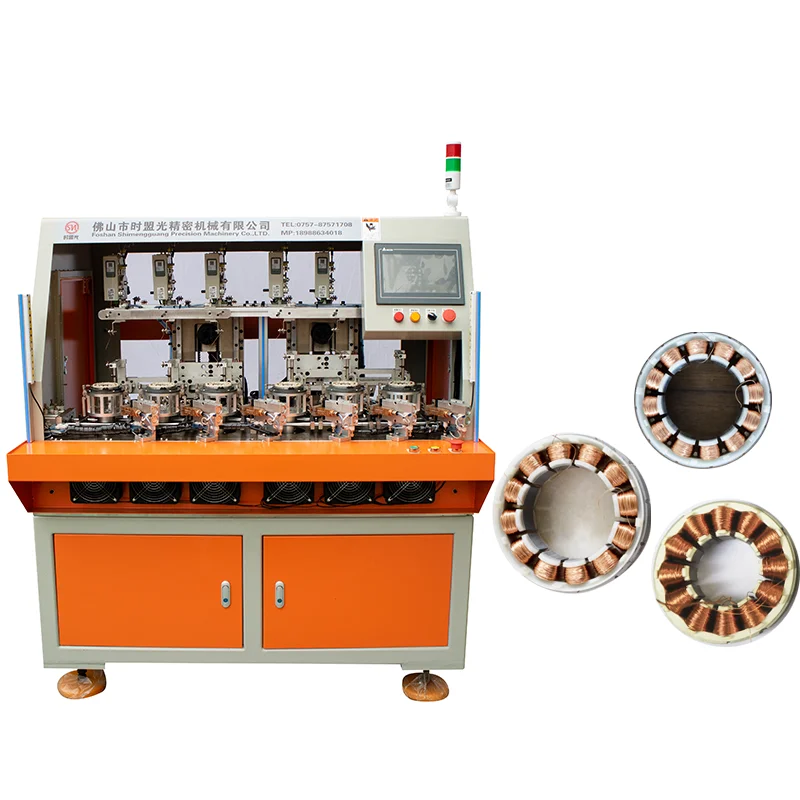 SMG PLC Programable Internal Coil Winding Machine Automatic Electric Motor Coil Winding Machine Copper Wire Coil Winding Machine