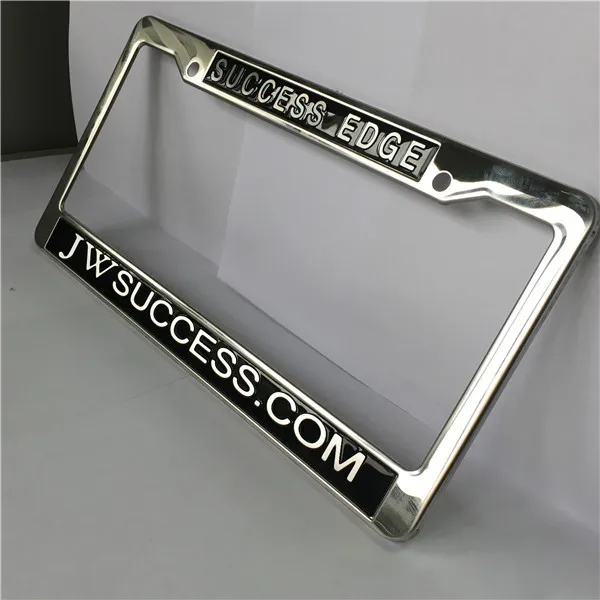 3d stainless steel number plate  licence plate embossing