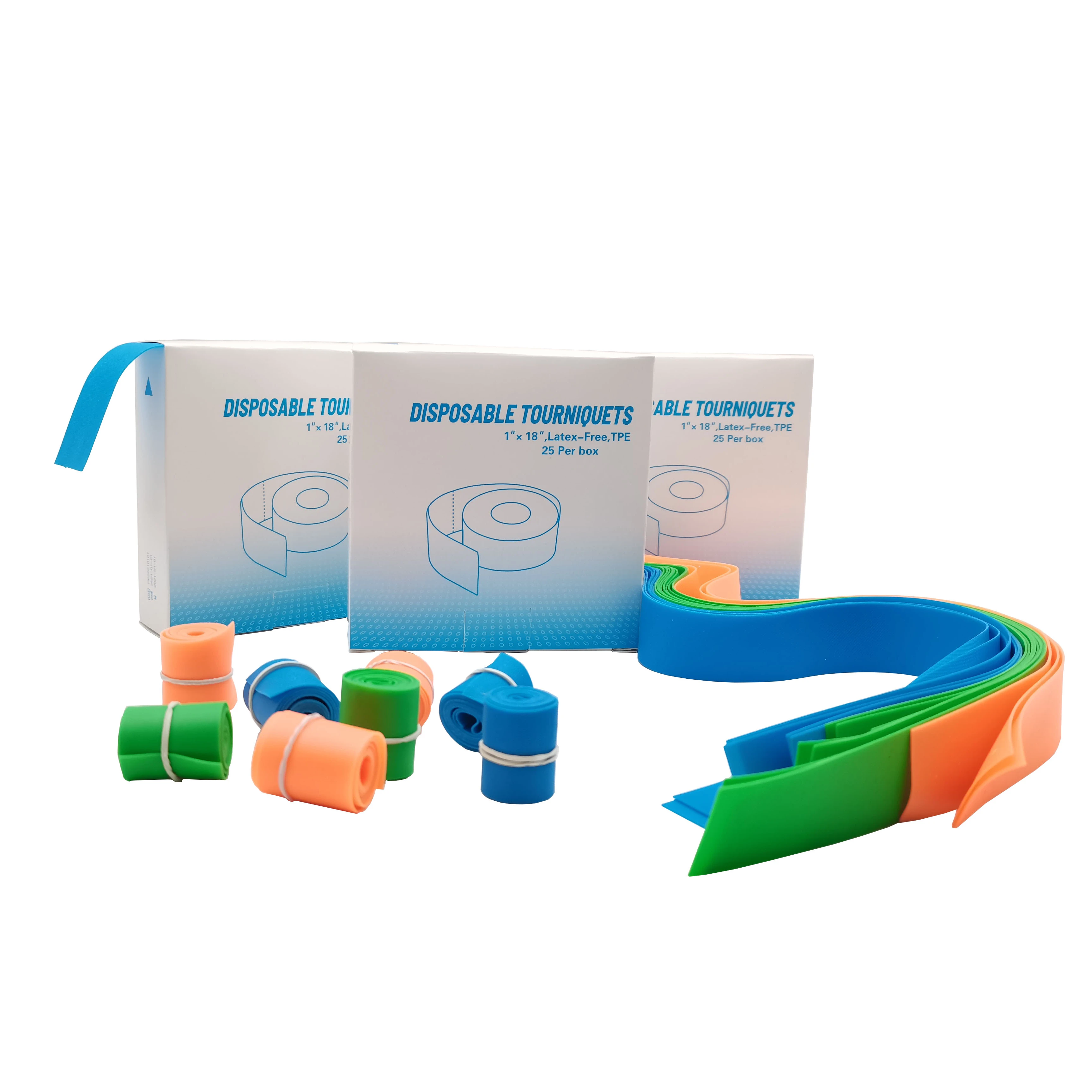 Latex free Elastic Medical disposable Tourniquet