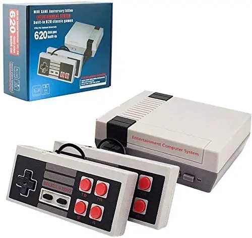 Классическая портативная игровая консоль Мини ТВ встроенные 620 игровых консолей видеоконсоль для