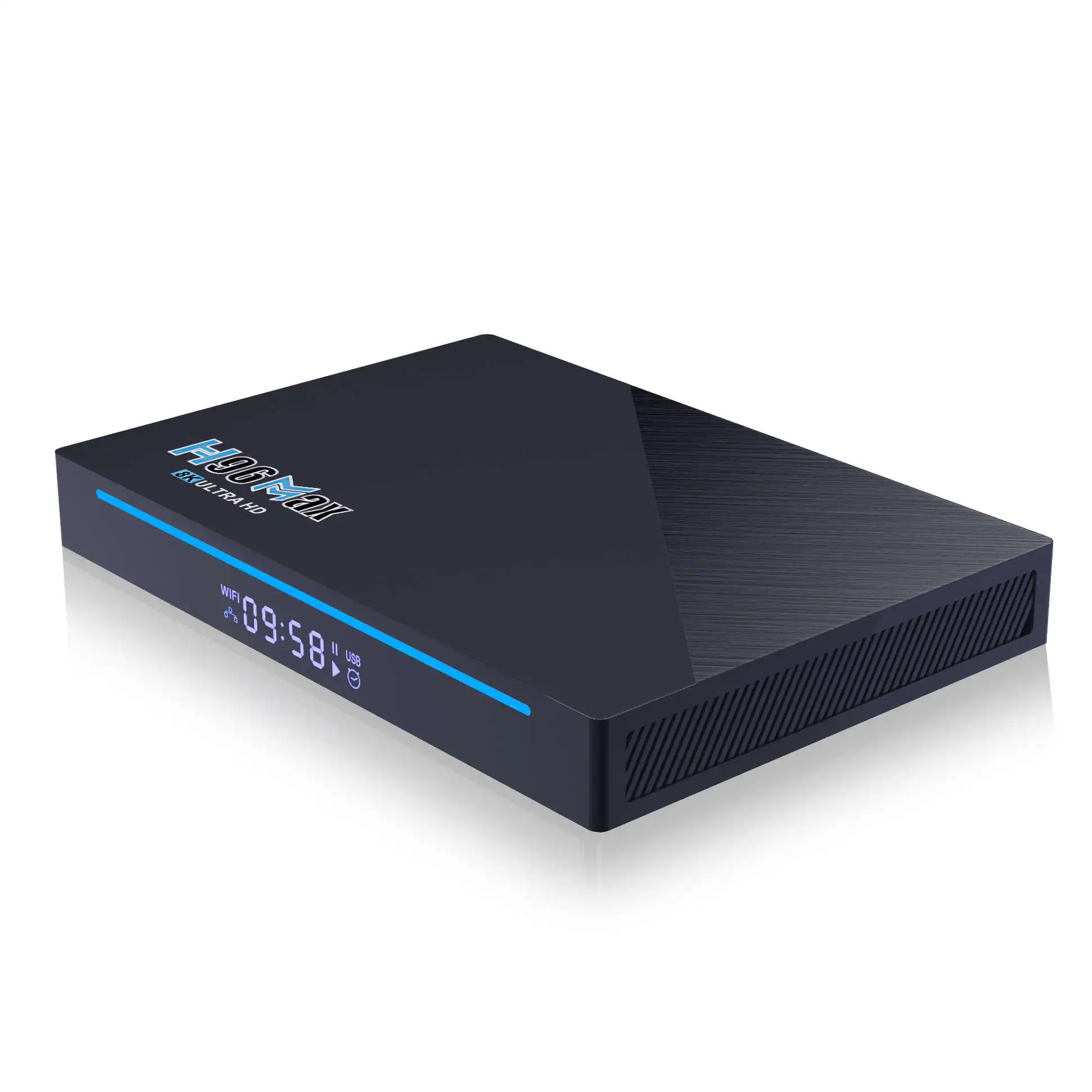 Smart android tv box H96max Rockchip 8GB ram 64GB rom Android 11 2.4G 5G WIFI BT4.1 HDR 8K internet set top box H96max RK3566