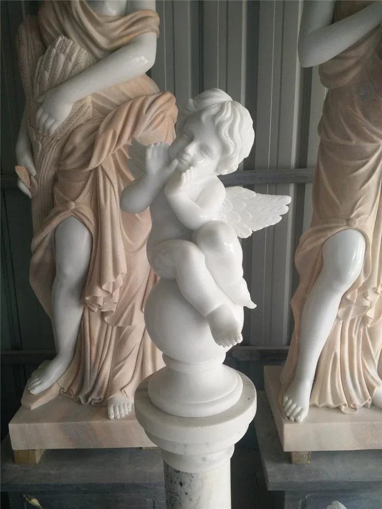 Marble Stone Sculpture Famous Dign Hand Carved White Marble Stone Statue For Sale