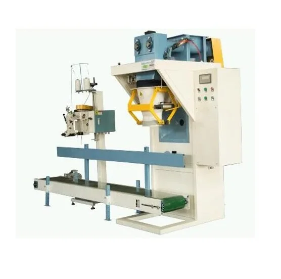 200-300bags/h high efficiency DCS 1-99kg per bag automatic packing machine for pellets, granules, powder