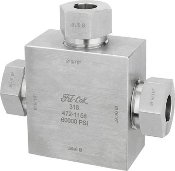 60000PSI Super High Pressure tube fitting, HP fitting