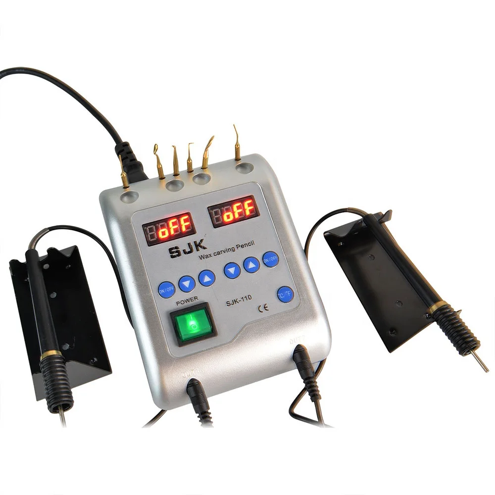 
Electric Dental Waxer Wax Carving Pencil Knife With 6 Tips And 2 Pens 