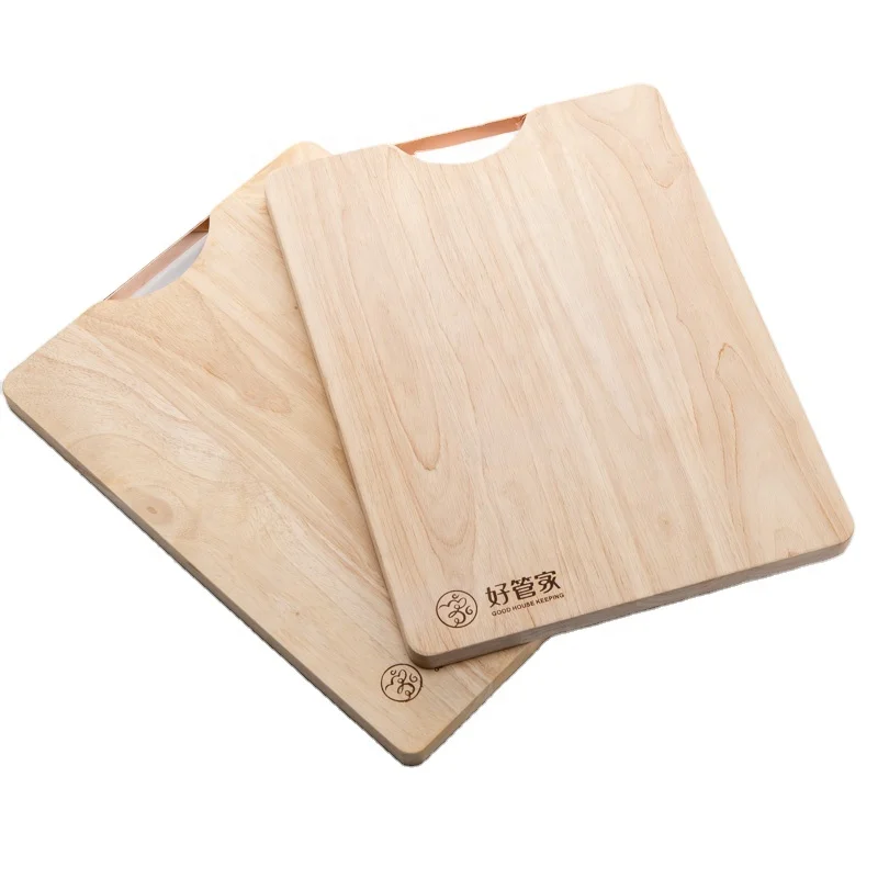 Kitchen supplies high-quality chopping boards wholesale rubber wood cutting boards