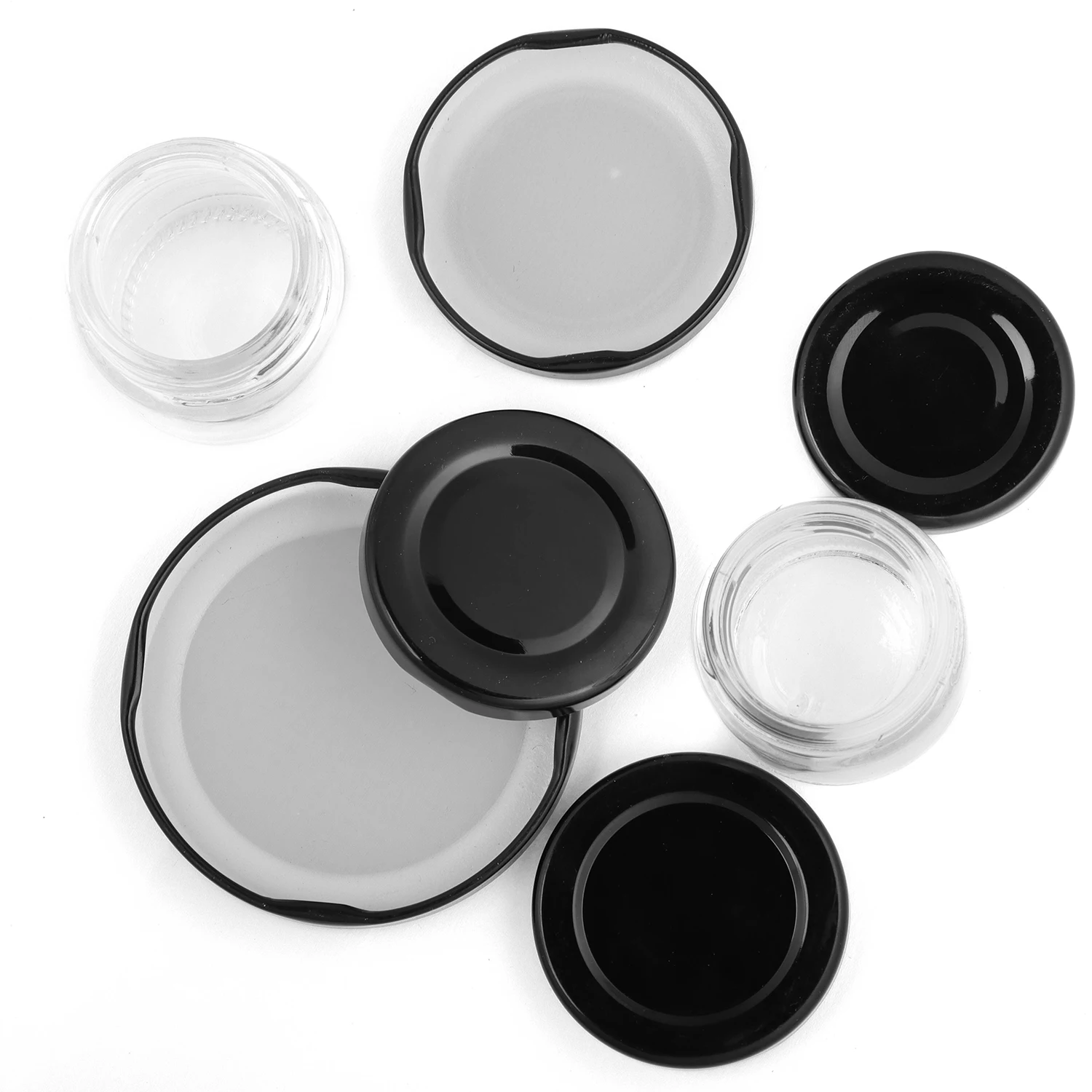 Factory Wholesale Food Grade Tinplate Metal Screw Caps Twist Off Lids Lug Cap For Glass Jars