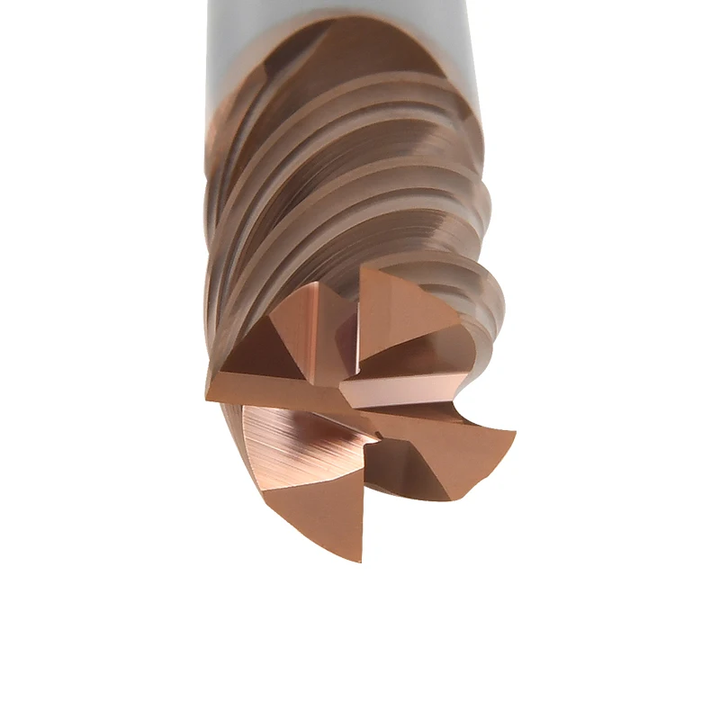 4 Edge Carbide End Mill Special stainless steel milling cutter for Stainless Steels Titanium Inconel milling
