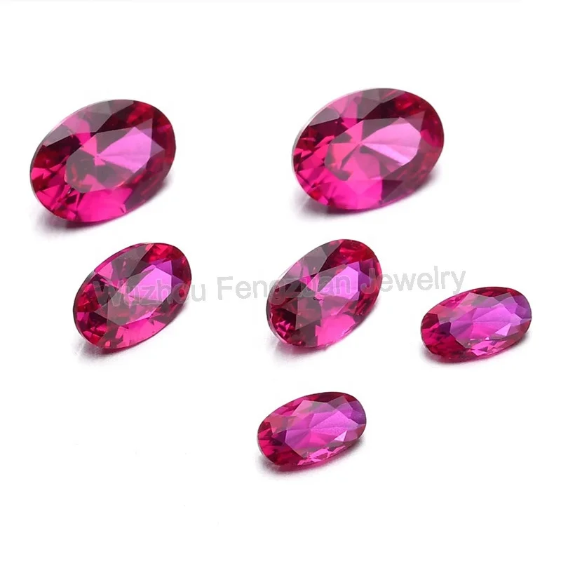 Wuzhou synthetic loose gemstone sapphire blue round cut 5A best quality 34# Blue nano small size 1000pcs/bag