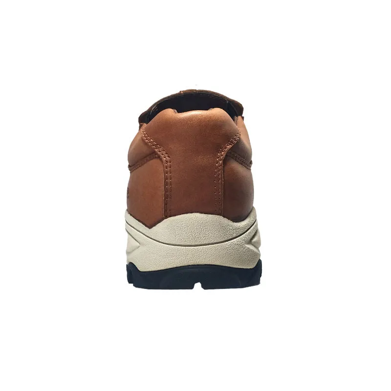 Waterproof woodland chelsea fashionable ppe rubber leather secor shoes men steel toe work footwear safety boots without lace