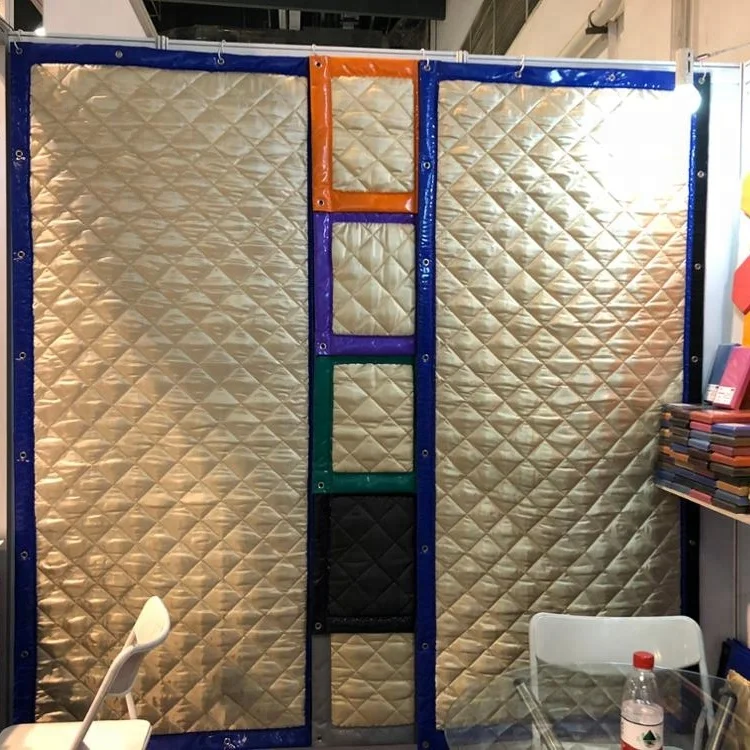 Qinsound Soundproof Fence Canvas Residential Noise Barrier Removable Thick Fence Vinyl Quality Sound Barrier Acoustic Curtains