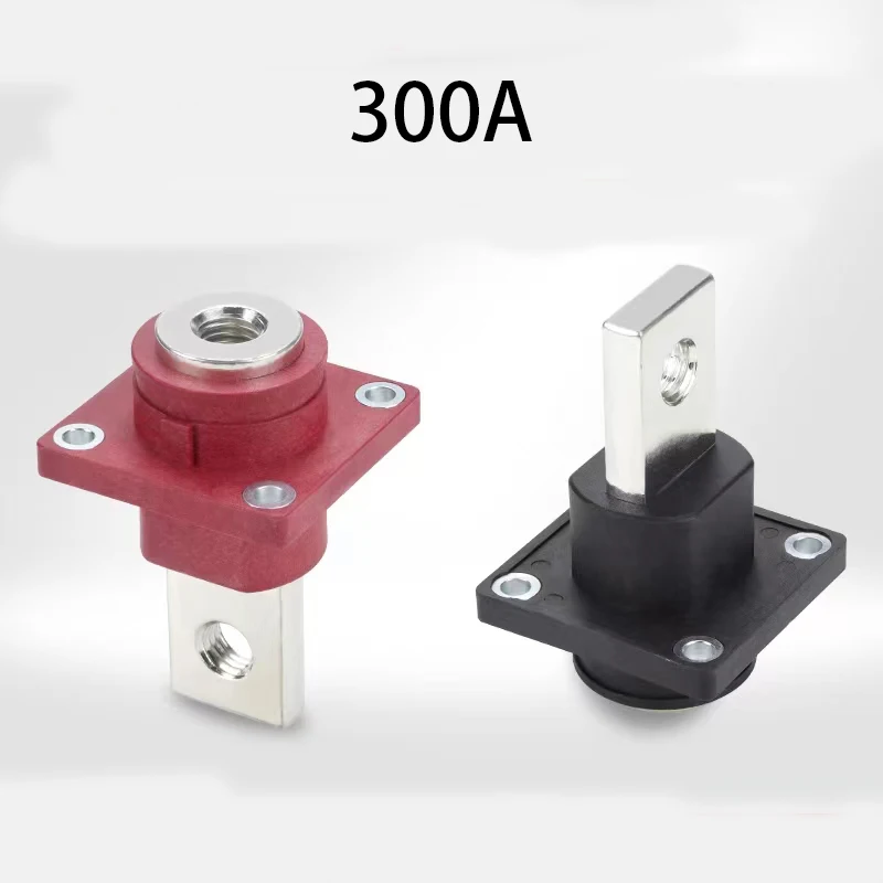 120A/150A/200A/300A/500A threaded copper lithium through panel high current battery terminal