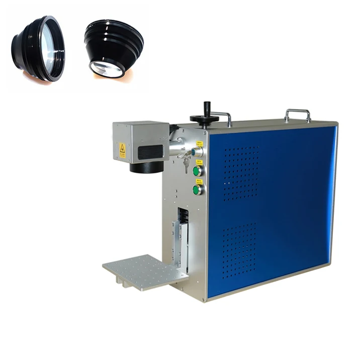 metal laser marking machine lazer graver free shipping 20w portable fiber laser marking