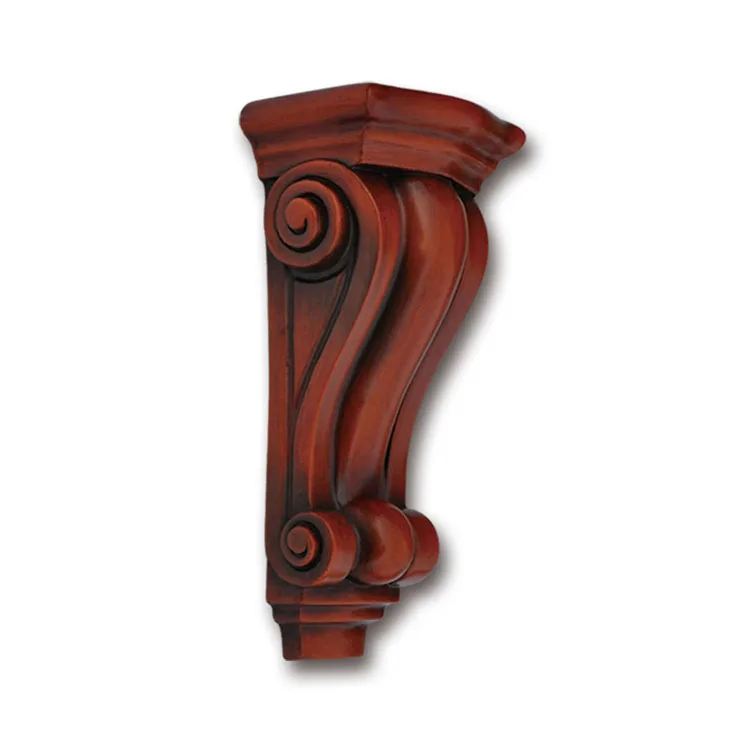 Banruo Wholesale Top Quality New-coming Exquisite Design Wood Like Corbel Molding