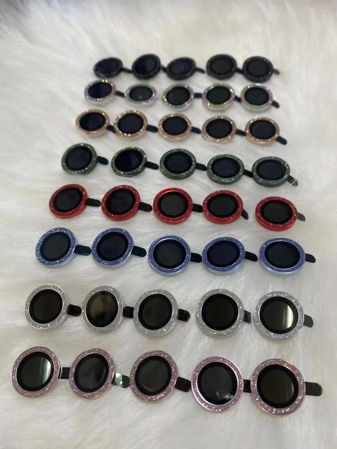 Anti Scratch Bling For iPhone camera lens glitter protector film for iphone 14 13 pro max tempered glass protector de camara