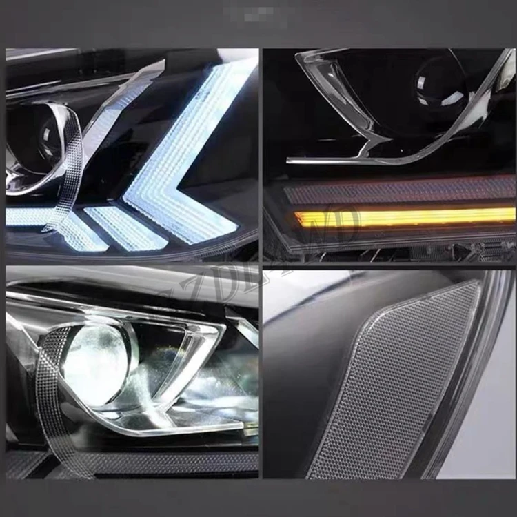 Car Accessories Body Kits car headlight LED headlamp DRL headlight for Hilux Revo Rocco 2016 2019