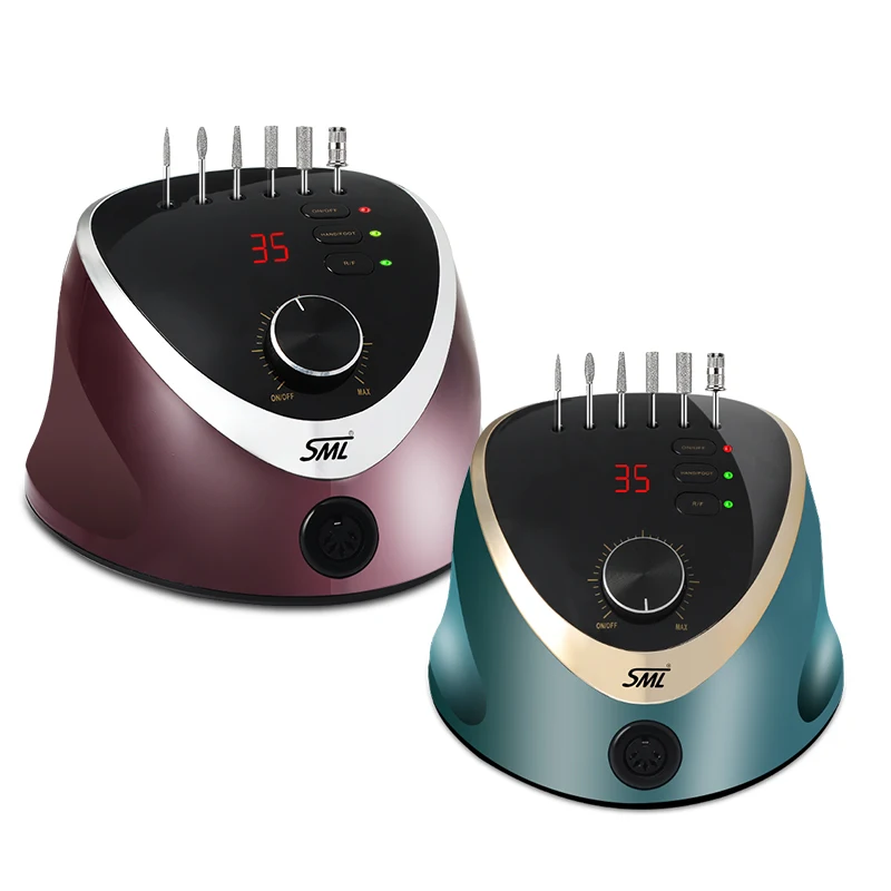 SML Professional manicure machine OEM / ODM nail art drill 35000 rpm new design nail drill electric for nail beauty