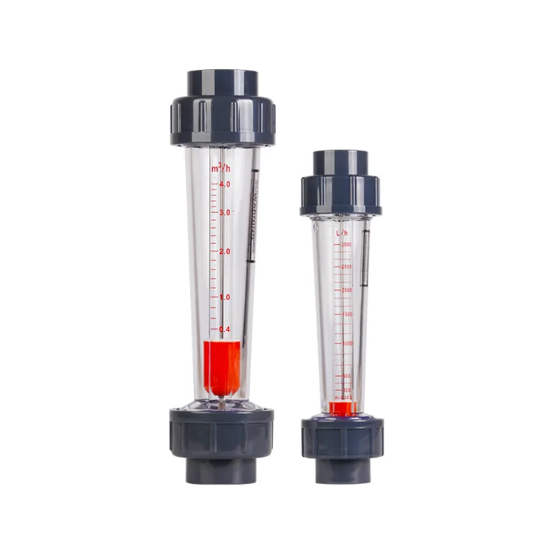 water float plastic PVC flow meter liquid rotameter
