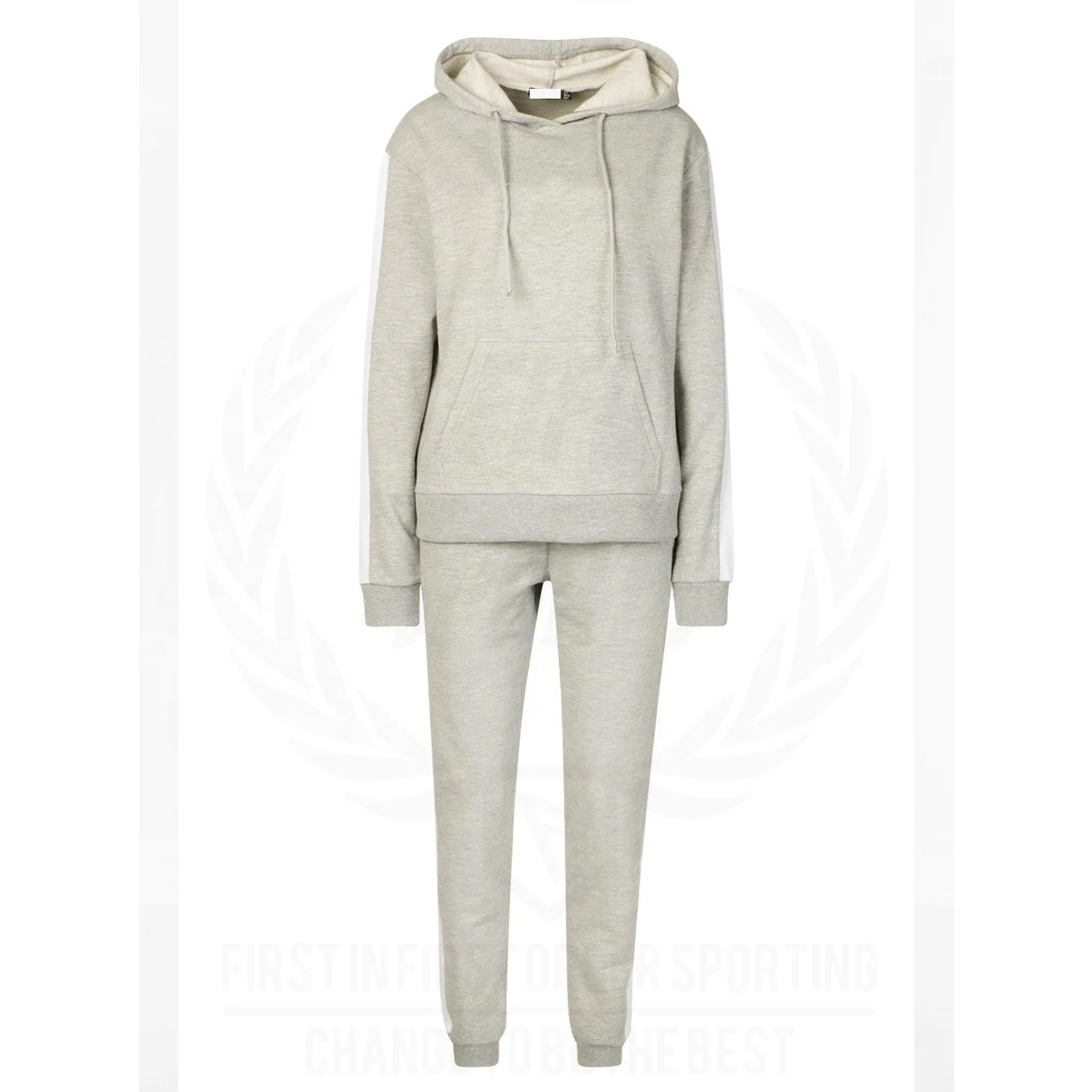 New Stylish Custom Logo Tracksuit Crop Tops Sweatshirt and Jogging Sweatsuit 2 Piece Set Women Tracksuits For Women