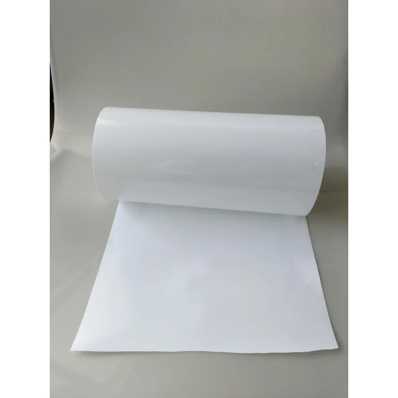 0.025mm dumb surface release film 5-10g die cutting process film PET release film Red blue transparent