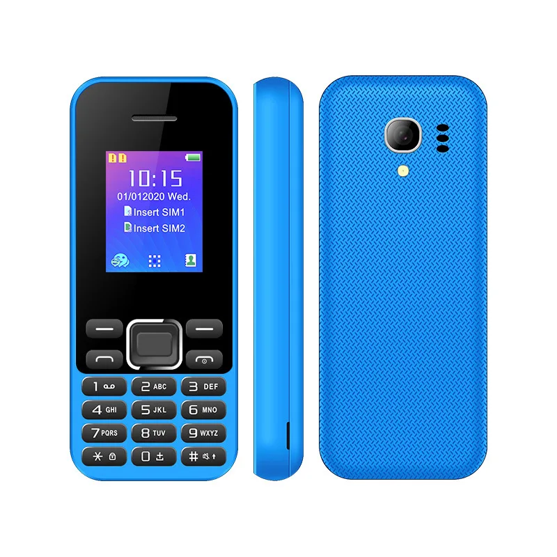 B350E кнопочный мобильный телефон 1 77 дюйма Quad Sim фонарик MP3 FM камера 4Sim дешевый сотовый