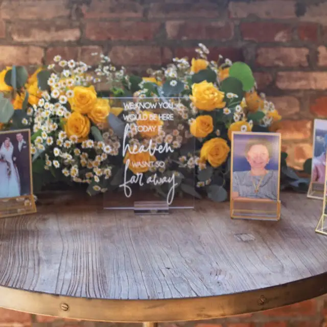 Please Sign Our Guestbook  Plexiglass Perspex Lucite Party Table Sign Guest Book Acrylic Wedding writing board