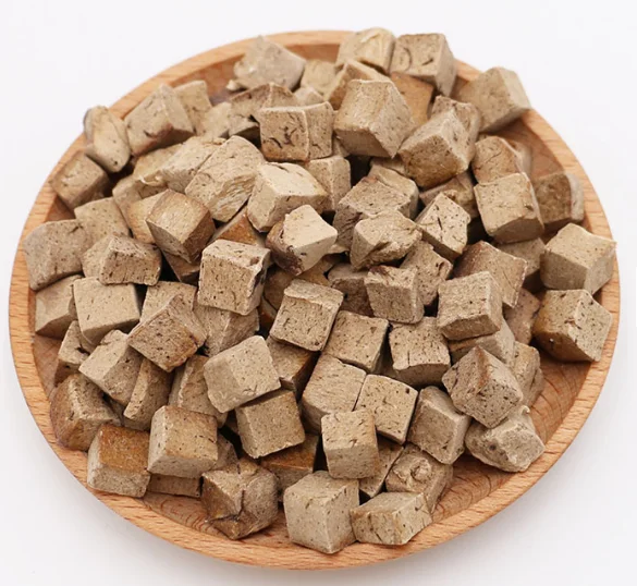 OEM Freeze Dried Beef Liver Single Ingredient  Dog and Cat Treats Pet Food Dog Food Cat Snacks