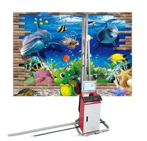 Large Vertical Wall Printer Horizontal 3D Wall Printer Machine